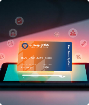 image showing the best health membership card in East Godavari for onboarding