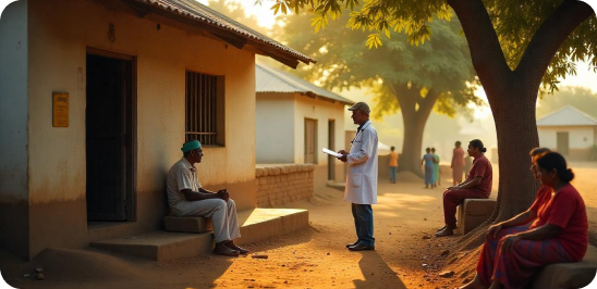 AyuvuBharosa Best health membership program in East Godavari filling Gaps in rural healthcare.