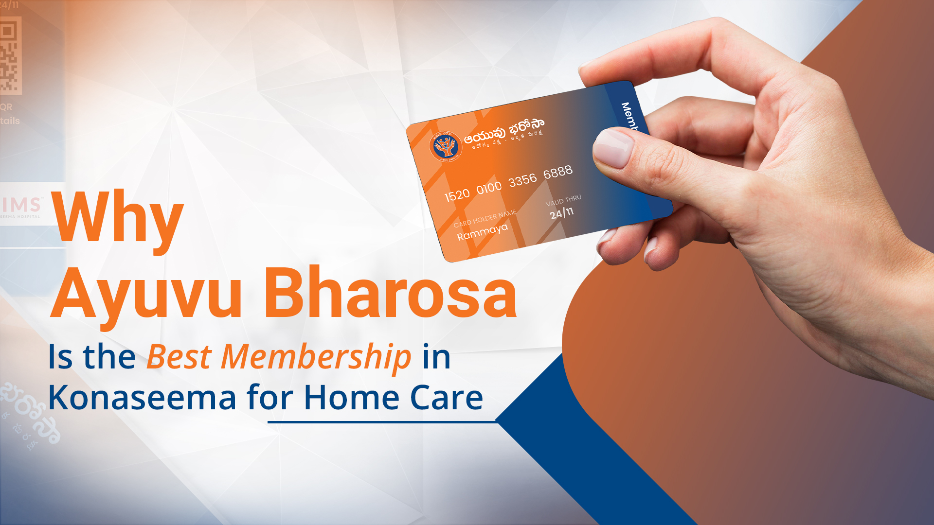 Home Care by Best Family Health Membership in Konaseema – Ayuvu Bharosa